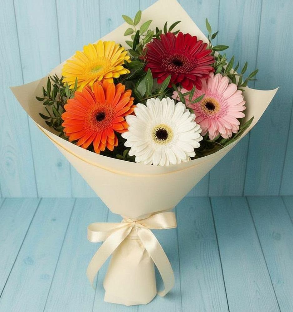 Букет цветов из: Герберы в Ивановское