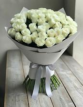 Букет 35 Белых роз в Ивановское