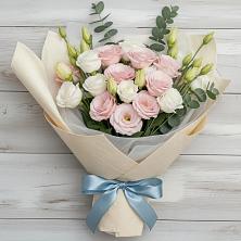 Букет цветов из:  Лизиантусы в Ивановское