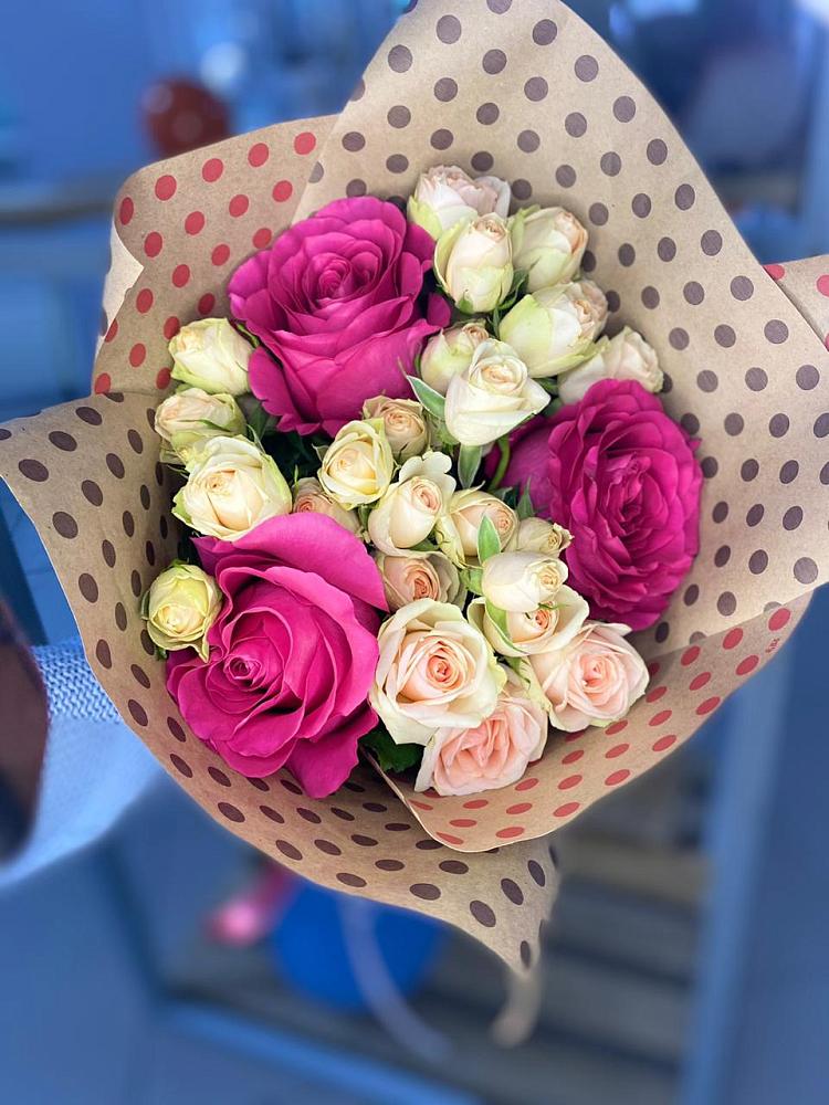 Букет цветов из: Розы в Ивановское