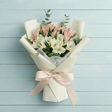 Букет цветов из:  Альстромерии в Ивановское