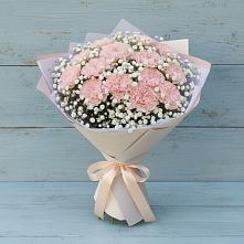 Букет цветов из:  Гвоздики в Ивановское