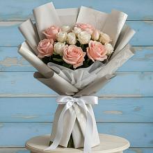 Букет цветов из:  Розы #REPLACE_PRED# Ивановское