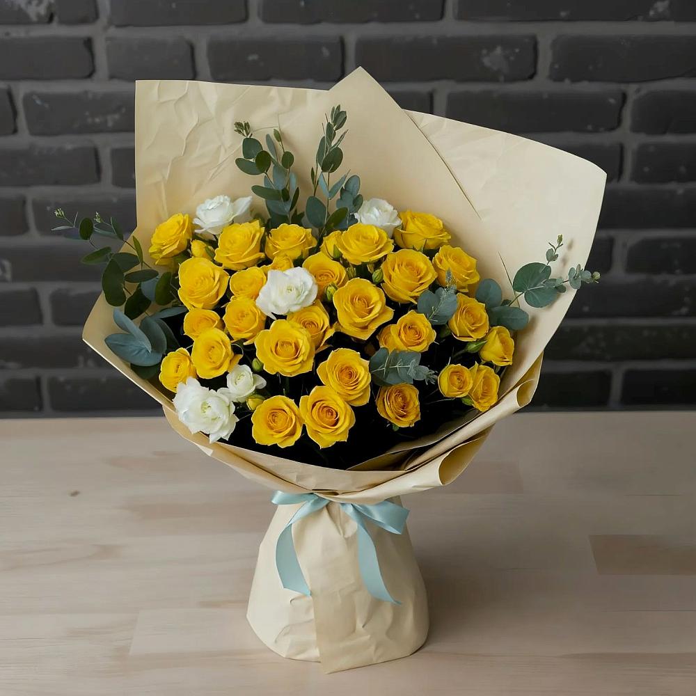 Букет цветов из: Розы в Ивановское