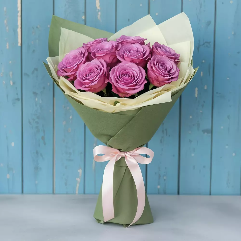 Букет Розы Фёрст Леди в Ивановское