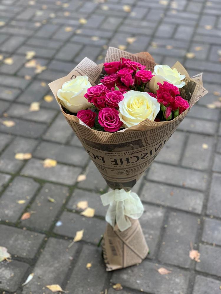 Букет цветов из: Розы в Ивановское