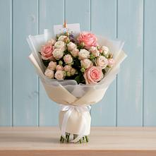 Букет цветов из:  Розы в Ивановское