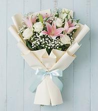 Букет цветов из:  Лилии в Ивановское